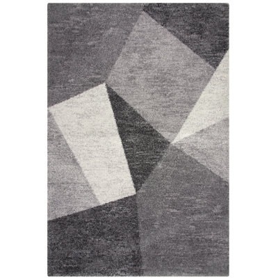 Elisa Charcoal/Grey/Ivory  Area Rug 8x10