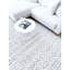 Tapis gris en microfibre tissé à la machine Cynthy-2136324980
