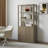 Cesiro 6-Tier Bookcase With 2 Fluted Doors And Adjustable Shelves-716303383