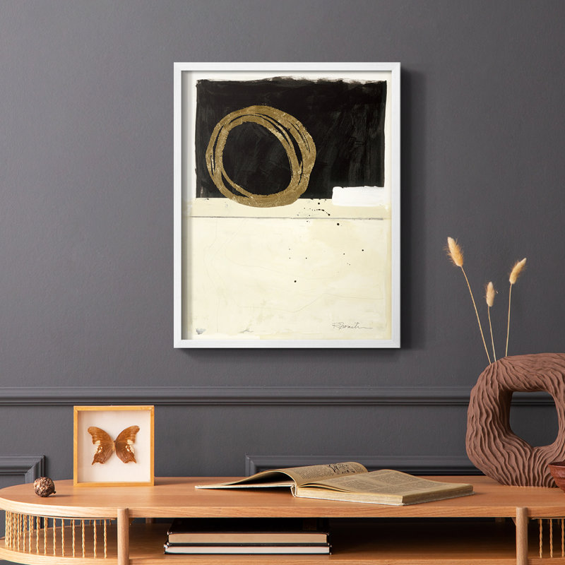 «Debout fort III», reproduction encadrée - bois massif, H 10 po x l 8 po, Cadre simple blanc