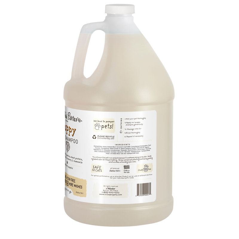 Chiot Bobbi Panter pour chiens, bouteille de 1 gallon