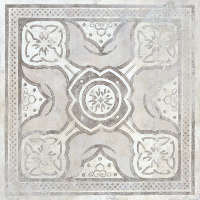 Italian Tile Fresco - Wrapped Canvas Print