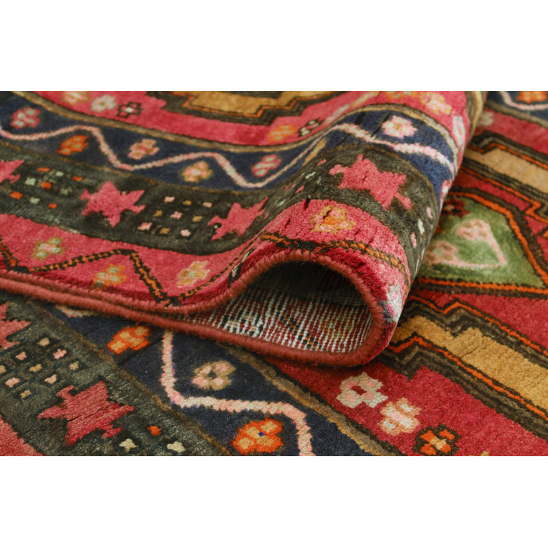 Khrystopher Distressed Hilda Red Runner