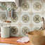Kings Kings Flavia 17-5 / 8 po X 17 5/8 po Carreau de céramique à motif pour mur et plancher