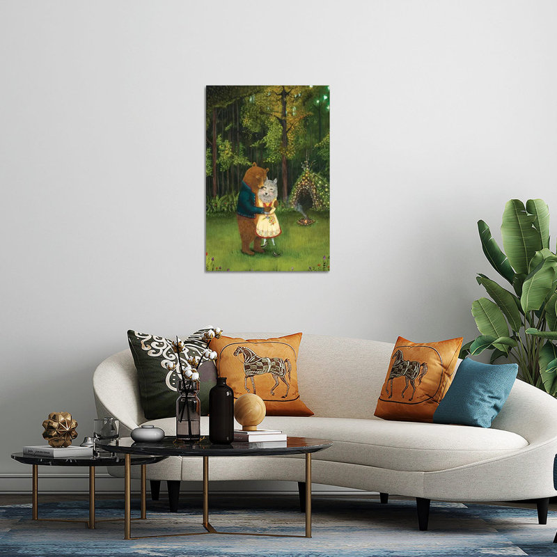 «Swept off Her Feet» par Jahna Vashti - impression sans cadre, H 24 po x l 16 po x P 0,25 po