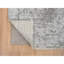 Tapis de couloir gris noué à la main nouvel âge de conception unique 2 pi 7 po x 20 pi Vanelly
