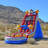 Astronaut 15' X 36' Inflatable Water Slide With Air Blower