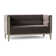Dyson 58" Tuxedo Arm Loveseat