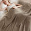Jeté 100% coton 406 g / m² Literie respirant gaufré GentleSoft ™-101518352-105340806