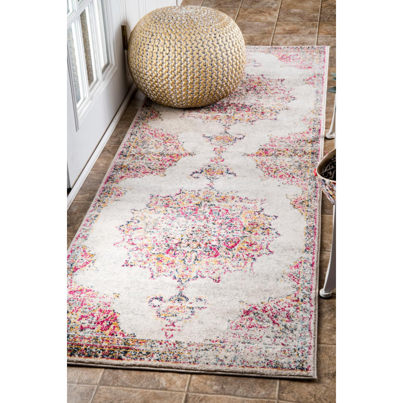 Naheil Oriental Area Rug, Runner 81 x 244cm