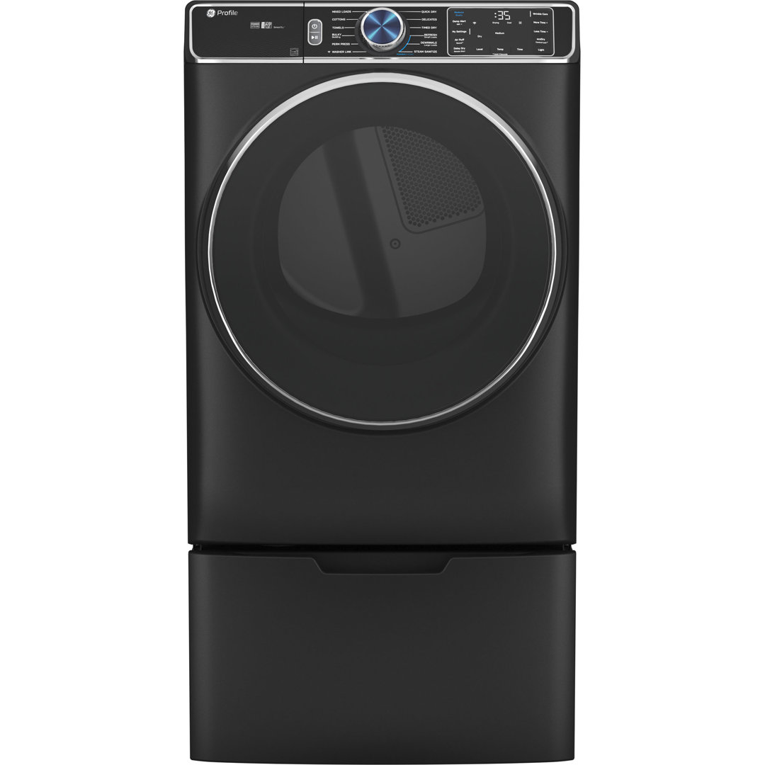 GE 7.8 Cubic Feet Smart Electric Stackable Dryer GE Appliances 