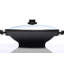 14" Non Stick Aluminum Wok with Lid