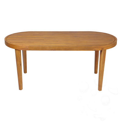 Oval Outdoor Dining Table