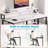 Computer Desk With Power Outlets, Small Home...