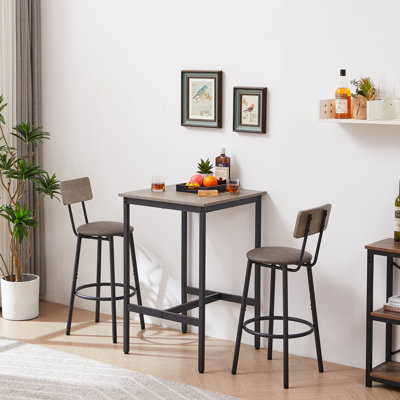 Olban 2 - Person Four Leg Dining Set