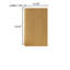 Armoire murale de salle de bain étroite 23 po - Style chêne, matériau, guide d'installation facile, hauteur de 24 po étroite, couleur, fabrication, configuration