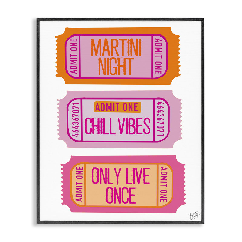 «Fun Party Expression» par Elizabeth Medley, H 30 po x l 24 po, Giclée encadrée noir minuit