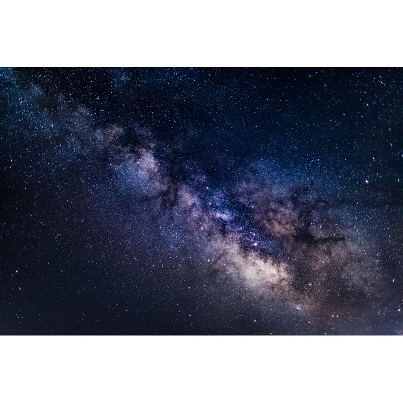 Milky Way Galaxy by Nick_Pandevonium - No Frame Art Prints on Canvas, 30cm H x 46cm W