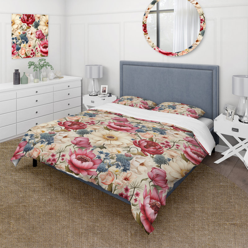 Ensemble de housse de couette en microfibre Native Grace, Housse de couette simple + 1 taie décorative stan