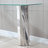 Glass Top Console Table-1732050347