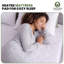 Protège-matelas chauffant, surmatelas électrique matelassé à poches profondes avec 10 réglages-118621555