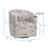Gray Polyester Side Chair