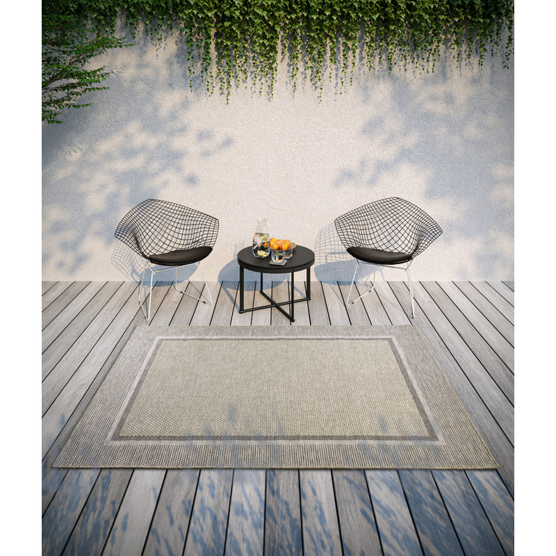 Kollektion 1836 No Pattern Machine Woven Brown Area Rug, Rectangle 155 x 230cm