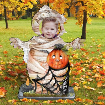Wood Halloween Decoration