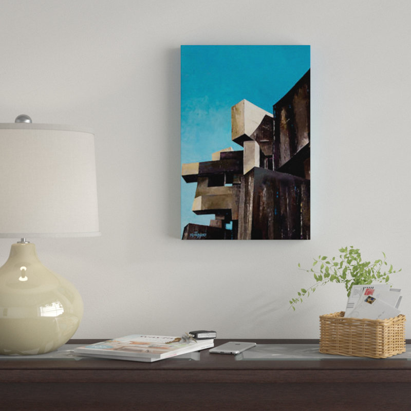 « wotruba », impression sur toile, H 40 po x l 26 po x P 1,5 po