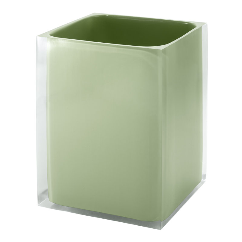 Iz Marina Green Bath Izod Wastebasket