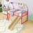 Twin Size Loft Bed With Slide And Playful Accessories-82139611