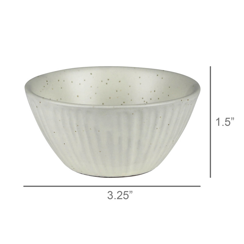 Bol à sauce en céramique, capacité de 2 oz.