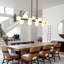 Luminaire suspendu 16 lumières Spoutnik Mid-Century