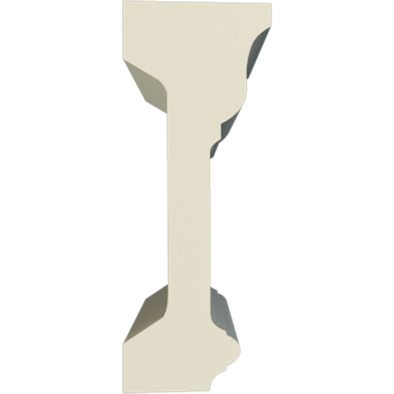Holmdel Primed Polyurethane Crown Moulding Set of 2