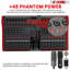 Mélangeur audio 5 cœurs, 16 canaux, table de mixage dj, Bluetooth, USB, analogique, professionnel et audio