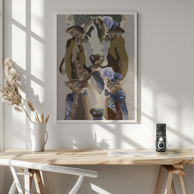 "Field Dreams", art mural texturé encadré