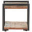 Lucinda 50cm W Iron Bedside Table-1776982326