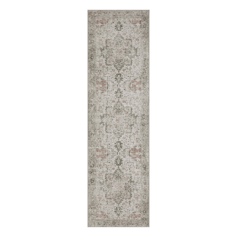 Oriental Performance Machine Washable Non Slip Indoor Area Rug, Runner 60 x 120cm