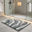 Super Absorbent Non-Slip Microfiber Bath Mat for Bathroom Floor