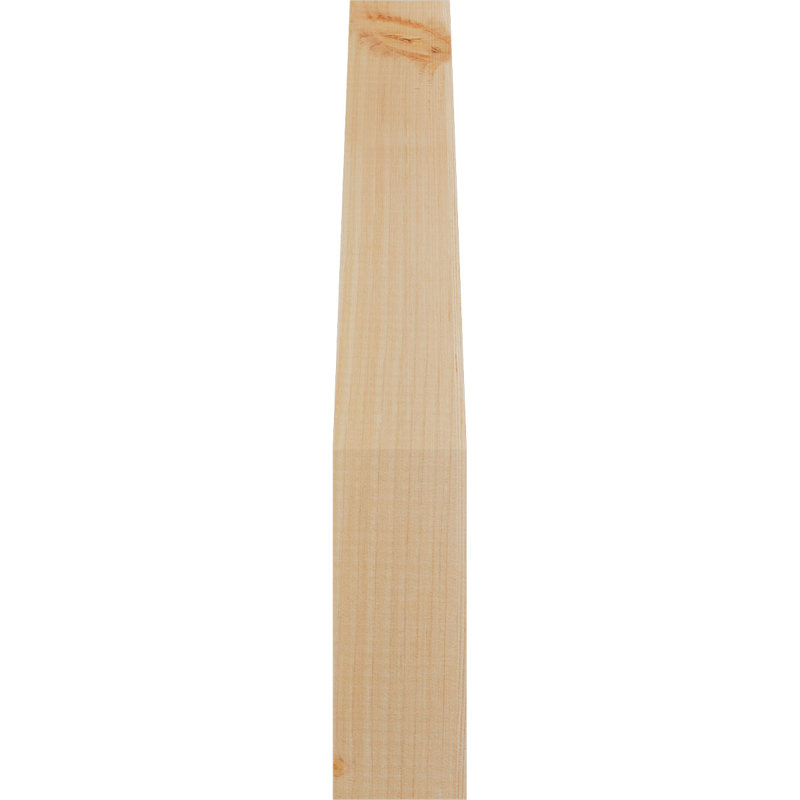 Attelle de genou olympique, Sapin de Douglas, H 24 po x l 3,5 po x P 12 po, Attelle lisse