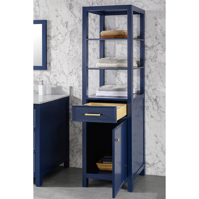 Aileen Linen Cabinet, Blue