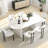 Oval  Double Pedestal Dining Table Sets-747012422-747012431-747012424