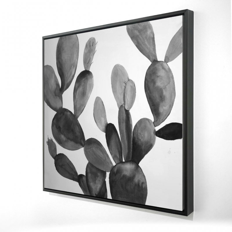 " Grayscale Cactus "