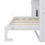Lit escamotable simple avec éclairage à DEL, transformable en armoire-1298673479