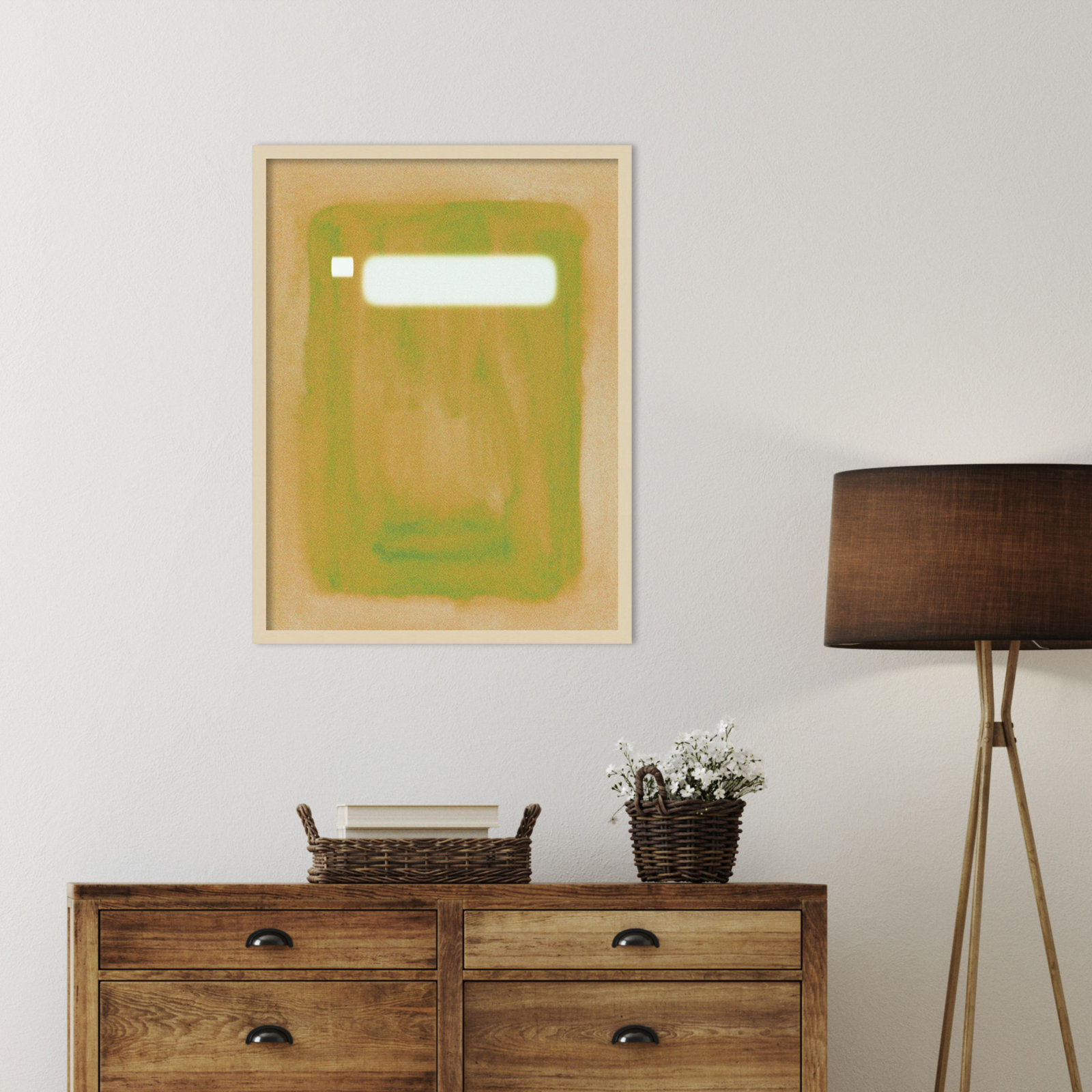 Focal Point II Print by Melissa Wang, Brown, 33" H x 25" W