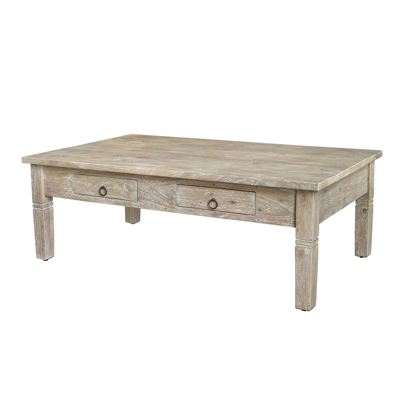 Table basse Sedona, Lavage gris à la mangue