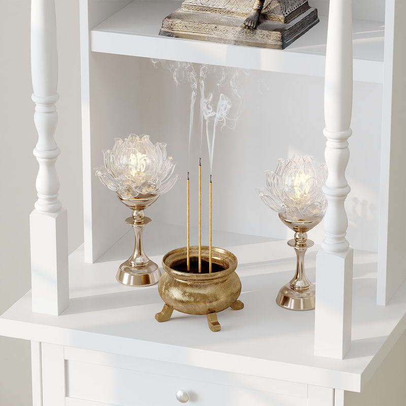 Multifunctional Buddhist Altar Cabinet/Coffee Bar Counter