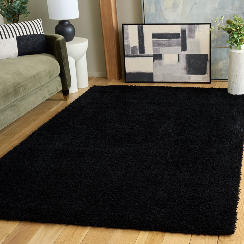 Atlantis Shag 100 Performance Solid Color Rug, 5'-3" X 7'-6" Rectangle