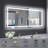 Amirie Rectangular Bathroom Led Mirror Backlit Touch Switch Dimmable 3CCT Anti-fog-88546389