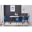 Yerres Modern Velvet Dining Chairs - Ergonomic Curved Back with Metal Legs - Armchair for Dining Room Kitchen Living Room-123358489-73290229